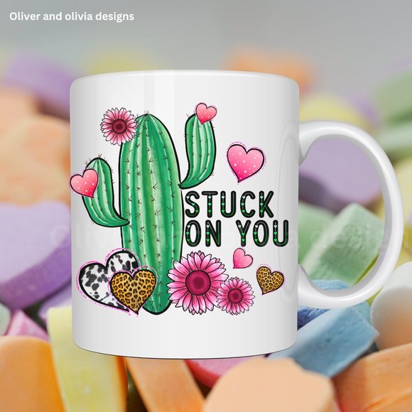 Valentines Day Mugs - Pink Skeleton - Picture 3 of 8